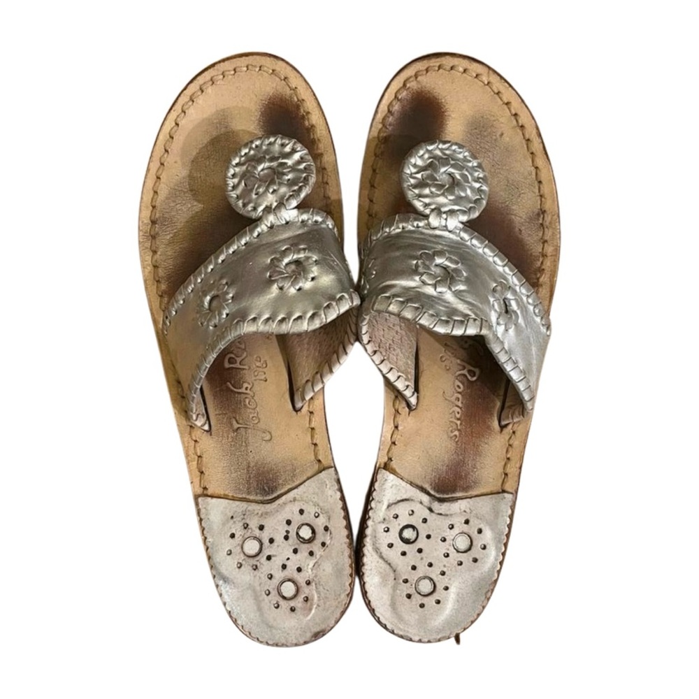Silver Jack Rodgers Womens Jacks Sandals